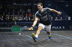 Geschwindigkeitsmessung im Squash