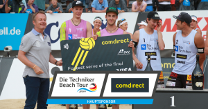 Arenavariante Beachvolleyball, Geschwindigkeitsmessung Volleyball_Schnellster Aufschlag 1