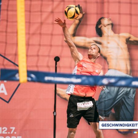 The Beach League – service speed measuring in beach volleyball