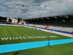 Speed measuring at the Fistball World Championships 2019 winterthur_arena design