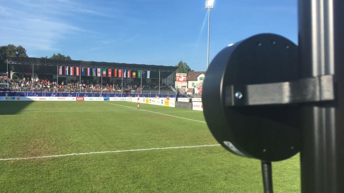 speed meauring in fistball_world championships 2019 winterthur_stadium design