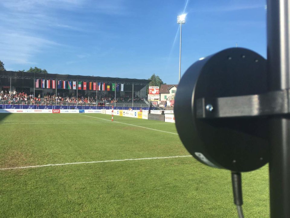 speed meauring in fistball_world championships 2019 winterthur_stadium design