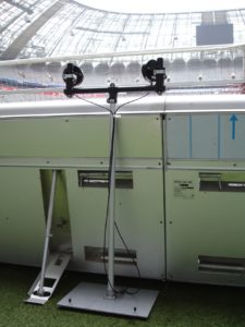 speed presenting in the allianz arena-sponsoring platform