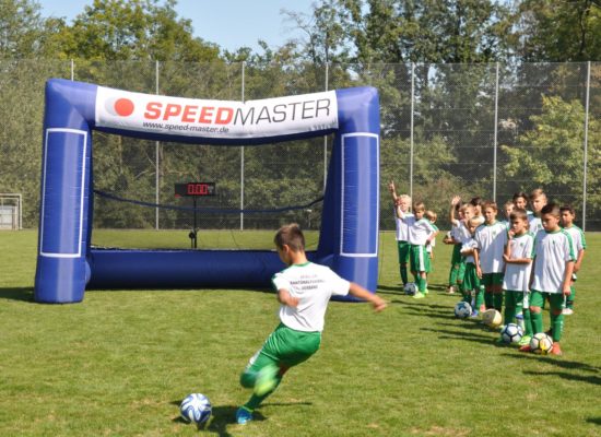 Kinder Fußball Miettor aufblasbar Speedmaster