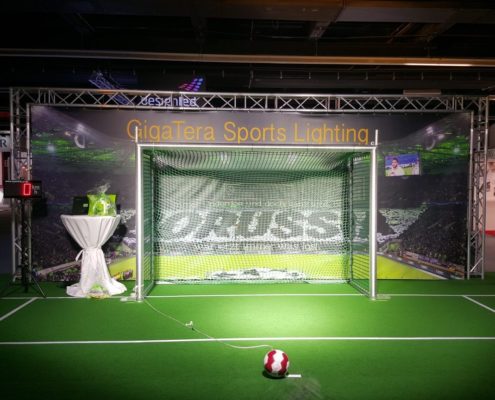 Speedmaster exhibition stand booth Football