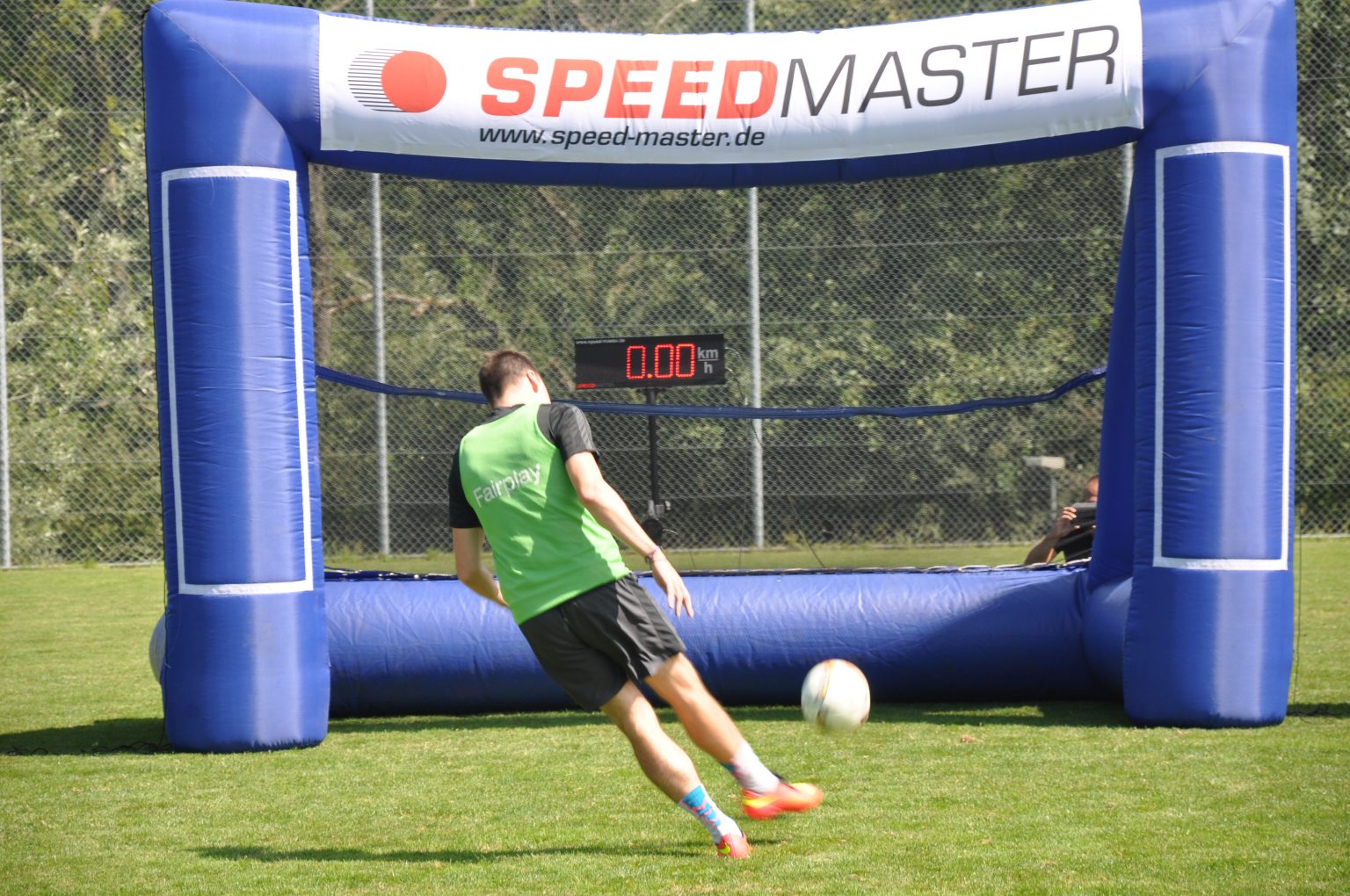 Speedmaster inflatable goal rent