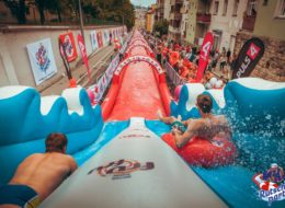 Speedmaster water slide setup start